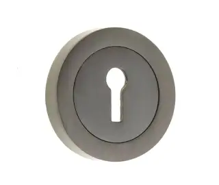 JV503DB Frelan Hardware Jedo Dark Bronze Standard Key Escutcheon