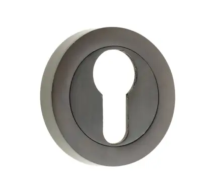 Click Here To Enlarge This Photo Of JV503EDB Frelan Hardware Jedo Dark Bronze Euro Profile Escutcheon