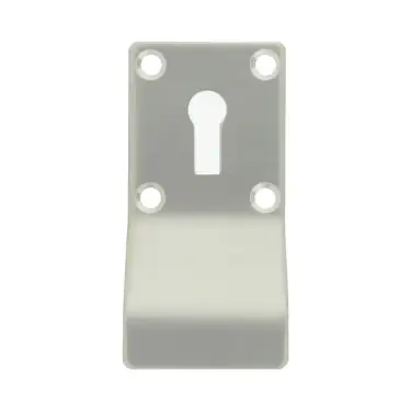 Click Here To Enlarge This Photo Of JSS40STD Frelan Hardware Satin Stainless Steel Standard Keyway Cylinder Pull
