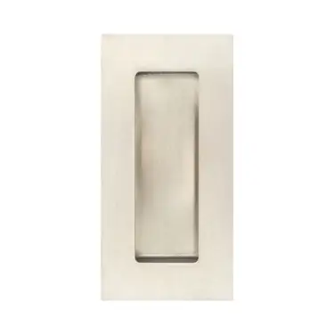 Click Here To Enlarge This Photo Of JSS428B Frelan Hardware Satin Stainless Steel Flush Pull 100mm x 50mm