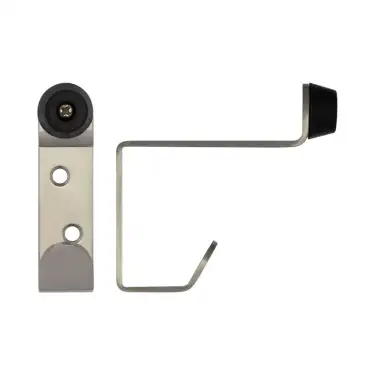 Click Here To Enlarge This Photo Of JSS15 Frelan Hardware Satin Stainless Steel Hat & Coat Hook &lpar;75mm Projection&rpar;