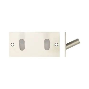 Click Here To Enlarge This Photo Of JSS901C Frelan Hardware Satin Stainless Steel Double Robe Hook 90x45mm