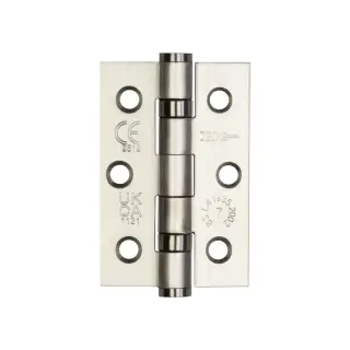 J9502SSS Frelan Hardware Jedo Grade 7 &lpar;Stainless Steel&rpar; Ball Bearing Hinges 76mm x 50mm Satin Stainless Steel