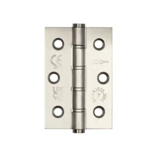 J9504SSS Frelan Hardware Jedo Grade 7 &lpar;Stainless Steel&rpar; Washered Hinges 76mm x 50mm Satin Stainless Steel