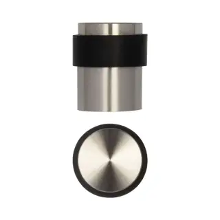 JSS06 Frelan Hardware Satin Stainless Steel Floor Mounted Door Stop &lpar;No Rose&rpar;  40x30mm
