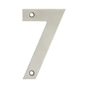 Click Here To Enlarge This Photo Of JSS-7 Frelan Hardware 100mm Satin Stainless Steel Numeral No&period;7