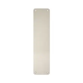 JSS81 Frelan Hardware Satin Stainless Steel Finger Plate 350mm x 75mm