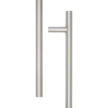 Click Here To Enlarge This Photo Of JSS219A Frelan Hardware Satin Stainless Steel &lpar;G304&rpar; 19mm Guardsman Pull Handle 325mm x 19mm x 225mm &lpar;Bolt Through&rpar;