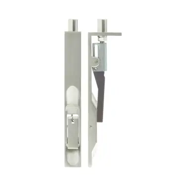 Click Here To Enlarge This Photo Of JSS50 Frelan Hardware Satin Stainless Steel Lever Action Flush Bolt &lpar;Square Forend&rpar; 150mm x 20mm