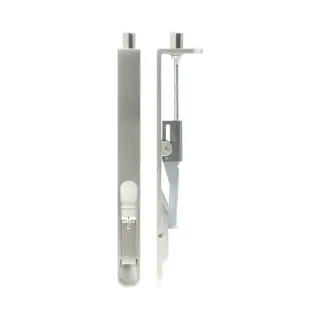 JSS51R Frelan Hardware Satin Stainless Steel Lever Action Flush Bolt &lpar;Radius Forend&rpar; 200mm x 20mm