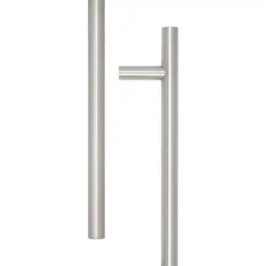 Click Here To Enlarge This Photo Of JSS222A Frelan Hardware Satin Stainless Steel &lpar;G304&rpar; 25mm Guardsman Pull Handle 400mm x 25mm x 300mm &lpar;Bolt Through&rpar;