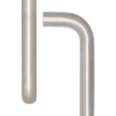 Click Here To Enlarge This Photo Of JSS122D Frelan Hardware Satin Stainless Steel &lpar;G304&rpar; 600mm x 22mm D Shape Pull Handle &lpar;Bolt Through&rpar;