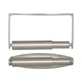 JSS102 Frelan Hardware Satin Stainless Steel Toilet Roll Holder 136x78mm