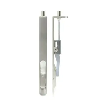 Click Here To Enlarge This Photo Of JSS57R Frelan Hardware Satin Stainless Steel Lever Action Flush Bolt &lpar;Radius Forend&rpar; 914mm x 20mm