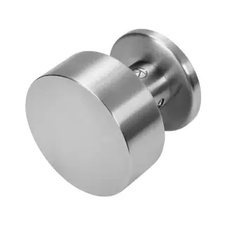 BLU Performance 63mm Diameter Secret Fix Centre Door Knob&comma; 316 Satin Stainless Steel &lpar;KM163-SF-SSS&rpar;