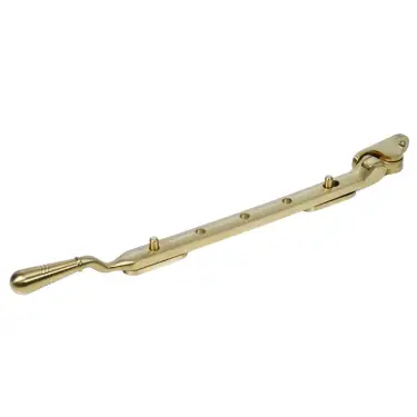 Click Here To Enlarge This Photo Of BLU Performance 11" &lpar;279mm&rpar; Opera Casement Window Stay&comma; 316 Stainless Steel in a PVD Satin Brass Finish Finish &lpar;TBH300-11-PSB&rpar;