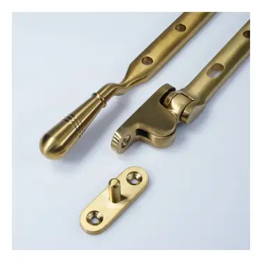 Click Here To Enlarge This Photo Of BLU Performance 11" &lpar;279mm&rpar; Opera Casement Window Stay&comma; 316 Stainless Steel in a PVD Satin Brass Finish Finish &lpar;TBH300-11-PSB&rpar;