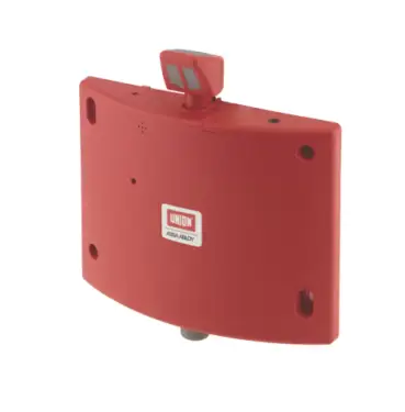 Click Here To Enlarge This Photo Of J-8755ARED UNION DoorSense Acoustic Fire Door Holder - Red