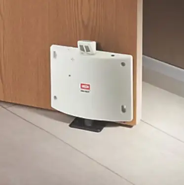 Click Here To Enlarge This Photo Of J-8755AWHITE UNION DoorSense Acoustic Fire Door Holder - White