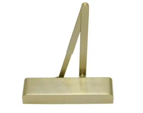 Click Here To Enlarge This Photo Of TS4&period;224&period;SB BOSS Door Controls EN&period;2-4 Satin Brass Overhead Door Closer