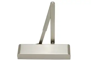 TS5&period;226BC&period;SSS BOSS Door Controls EN&period;2-6 Satin Stainless Steel Overhead Door Closer with Backcheck