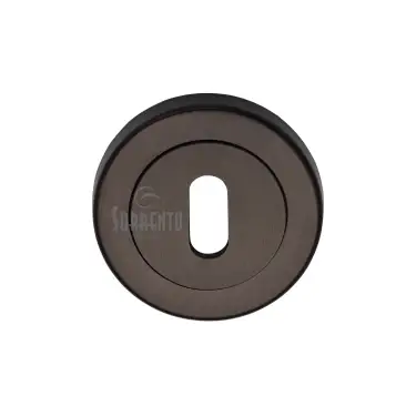 Click Here To Enlarge This Photo Of SC-0191-MBZ M&period;Marcus Sorrento Keyhole Escutcheon Matt Bronze on Zinc finish