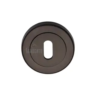 SC-0191-MBZ M&period;Marcus Sorrento Keyhole Escutcheon Matt Bronze on Zinc finish