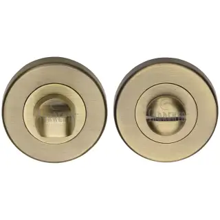 SC-0195-AZ M&period;Marcus Sorrento Thumbturn & Emergency Release Antique Brass on Zinc finish