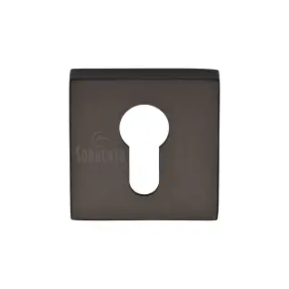 SC-SQ5004-MBZ M&period;Marcus Sorrento Concealed Square Euro Escutcheon Matt Bronze on Zinc finish