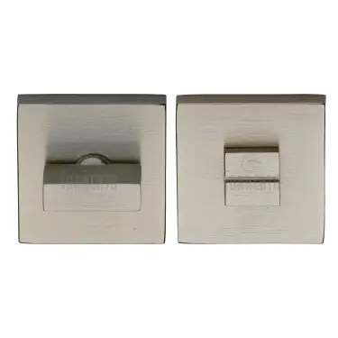 Click Here To Enlarge This Photo Of SC-SQ4035-SNZ M&period;Marcus Sorrento Thumbturn & Emergency Release on Concealed Square Plate Satin Nickel on Zinc Finish