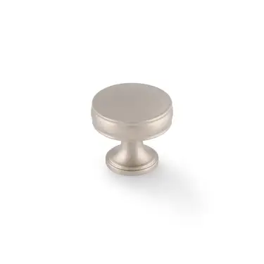 Click Here To Enlarge This Photo Of AW808-32-SN - Alexander & Wilks Lynd Cupboard Knob - Satin Nickel - 32mm