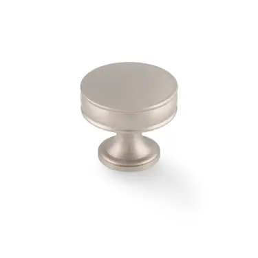 Click Here To Enlarge This Photo Of AW808-38-SN - Alexander & Wilks Lynd Cupboard Knob - Satin Nickel - 38mm
