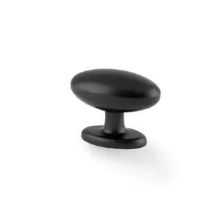 AW860-45-BL - Alexander & Wilks Ashbury Cabinet Knob 45mm - Black