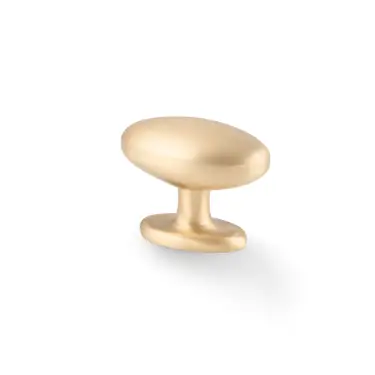 Click Here To Enlarge This Photo Of AW860-45-SB - Alexander & Wilks Ashbury Cabinet Knob 45mm - Satin Brass