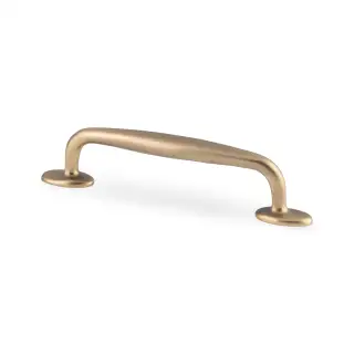 AW861-128-AB - Alexander & Wilks Ashbury Cabinet Pull 128mm c&sol;c - Antique Brass