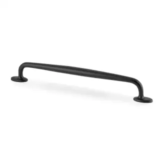AW861-224-BL - Alexander & Wilks Ashbury Cabinet Pull 224mm c&sol;c - Black