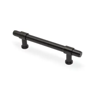AW839P-128-DBZPVD - Alexander & Wilks Kingston Plain Pull Handle 128mm c&sol;c - Dark Bronze PVD