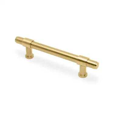 Click Here To Enlarge This Photo Of AW839P-128-SBPVD - Alexander & Wilks Kingston Plain Pull Handle 128mm c&sol;c - Satin Brass PVD