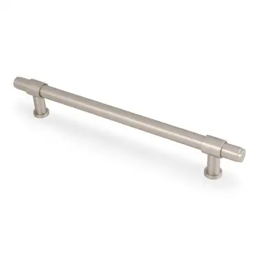Click Here To Enlarge This Photo Of AW839P-224-SNPVD - Alexander & Wilks Kingston Plain Pull Handle 224mm c&sol;c - Satin Nickel PVD