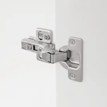 Click Here To Enlarge This Photo Of Eclipse 99040 35mm Nickel Plated Clip On 3D Soft Close Cabinet Hinge 105&deg; Inset - Pack of 2