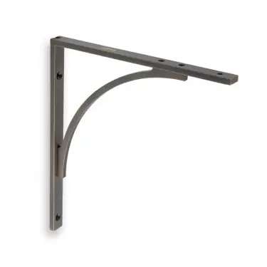 Click Here To Enlarge This Photo Of AW740AB - Alexander & Wilks Eden Solid Brass Shelf Bracket 205mm x 220mm - Antique Brass