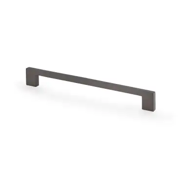 Click Here To Enlarge This Photo Of AW837-224-DBZ - Alexander & Wilks Marco Cupboard Pull Handle - Dark Bronze - 224mm