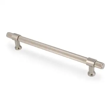 Click Here To Enlarge This Photo Of AW839R-224-PNPVD - Alexander & Wilks Kingston Reeded Pull Handle 224mm c&sol;c - Polished Nickel PVD
