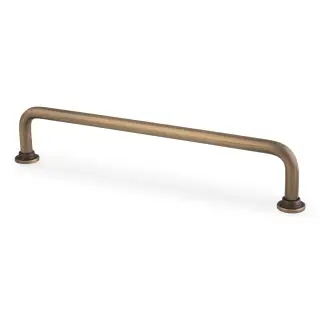 AW811-160-AB - Alexander & Wilks Scandi Pull Handle 160mm c&sol;c - Antique Brass