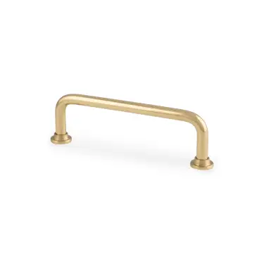 Click Here To Enlarge This Photo Of AW811-96-PB - Alexander & Wilks Scandi Pull Handle 96mm c&sol;c - Polished Brass