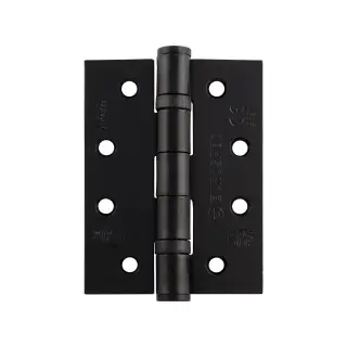 HIN1433&sol;11MB - Carlisle Brass Eurospec 102mm x 76mm x 3mm CE Fire Rated Grade 11 Ball Bearing Hinges Matt Black