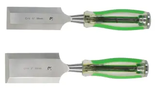 CHIS003 Rika 2-Piece Professional Chisel Set 1&period;5"& 2" &lpar;38mm & 50mm&rpar;