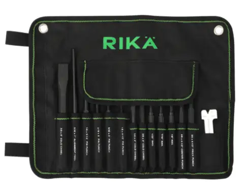 Click Here To Enlarge This Photo Of CEPI001 Rika 14-Piece Centre and Pin Punch Chisel Set