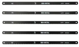HSAB004 Rika 5-Piece Professional Hacksaw Spare Blade Pack