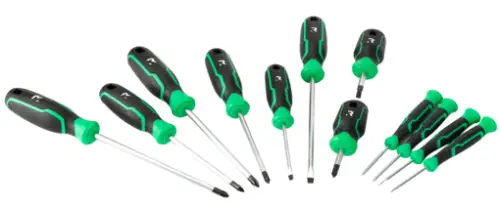 Click Here To Enlarge This Photo Of SDRI012 Rika 12-Piece Mixed Professional Screwdriver Set
